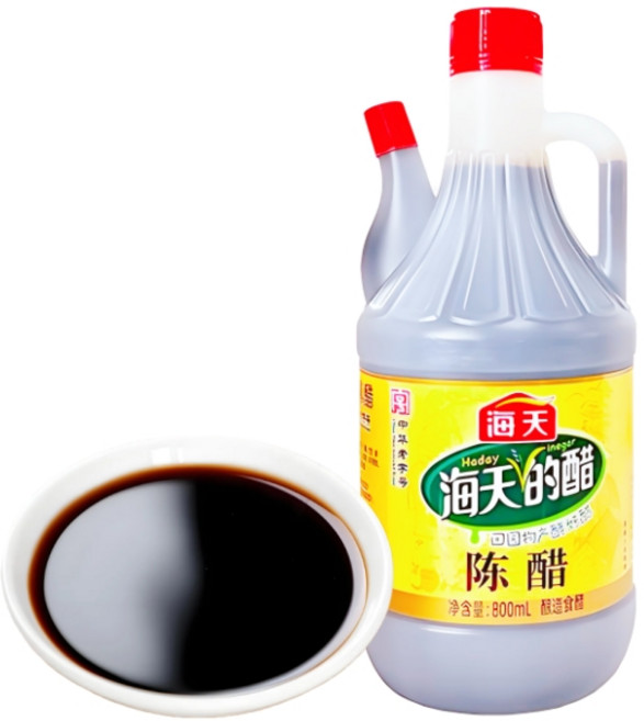 <중화국제>해천 발효식초 천추 흑식초, 1개, 800ml