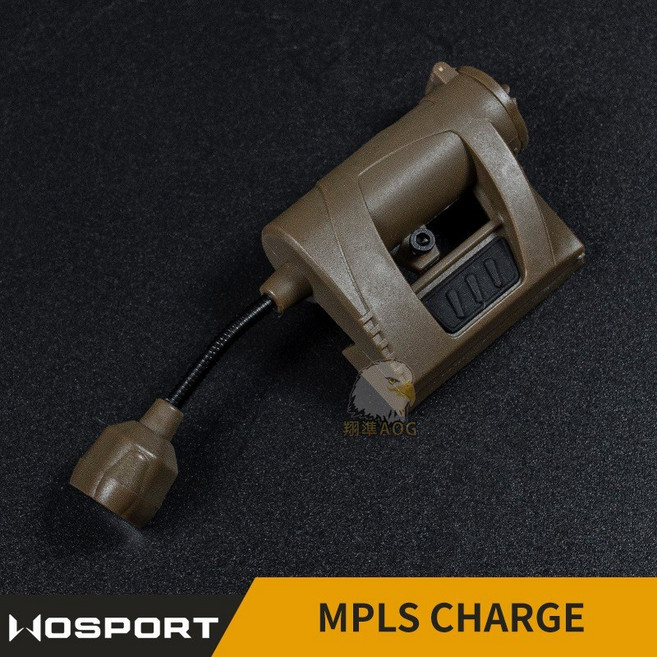 WoSporT MPLS CHARGE 軍用頭燈, 1個, 沙色