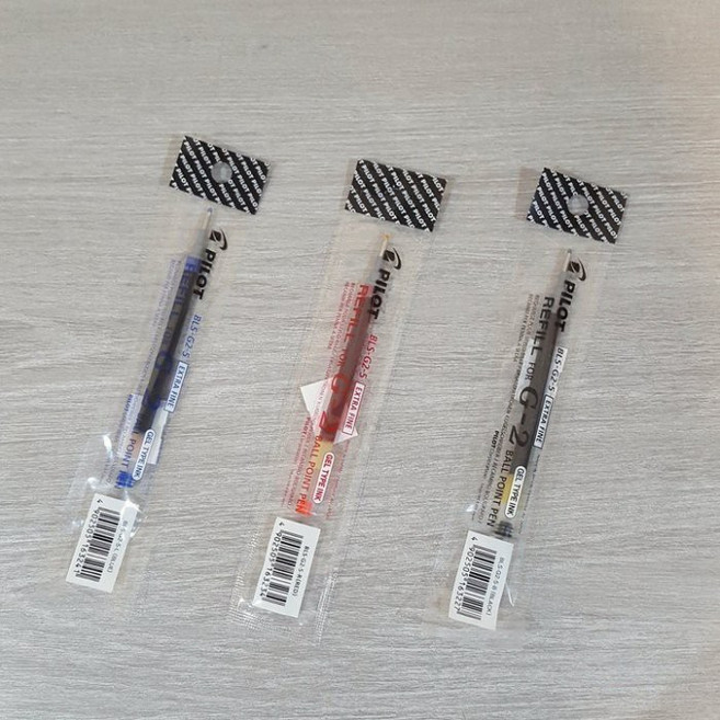 百樂 pilot BLS-G2-7 0.7mm G2自動鋼珠筆替芯, 藍, 1支