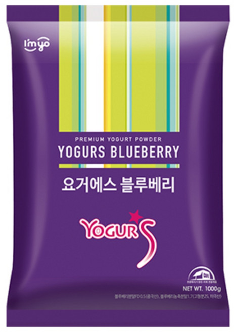 아임요 요거에스 블루베리 요거파우더 1kg 12개, 1개입