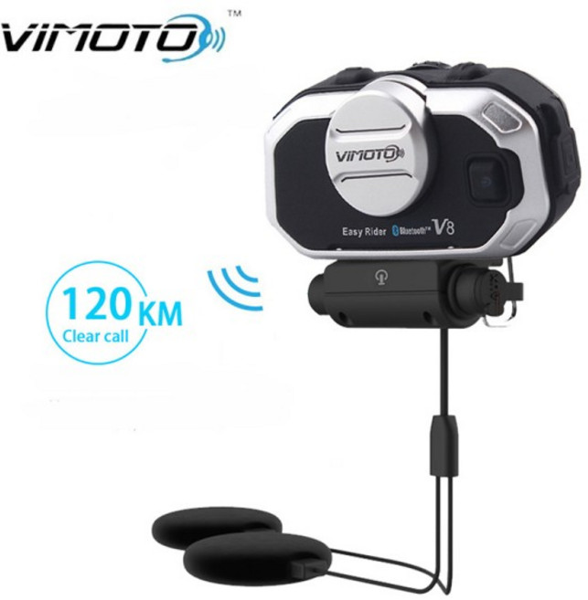 비모토 V8 오토바이 헬멧 헤드셋 블루투스 스테레오 인터콤 통화 무선