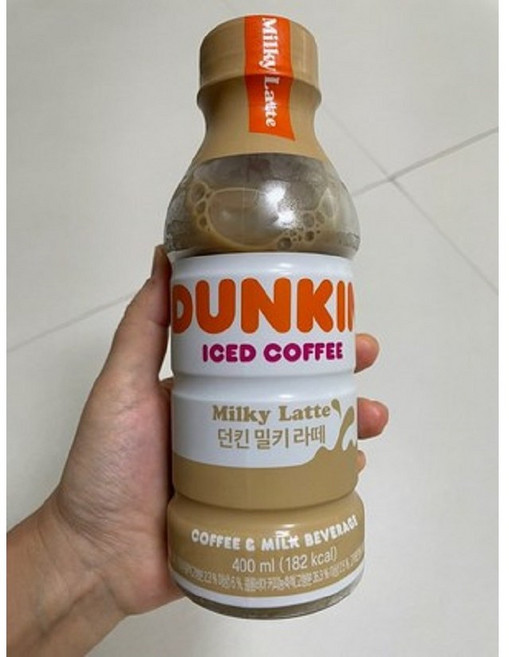 던킨도너츠 커피 밀키라떼, 400ml, 30개