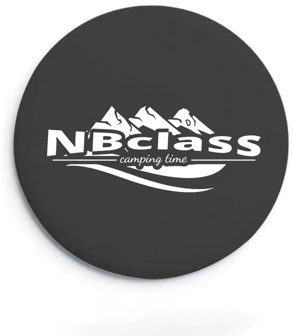 NBclass 플라잉디스크 원반던지기 스포츠운동, 블랙, 1개