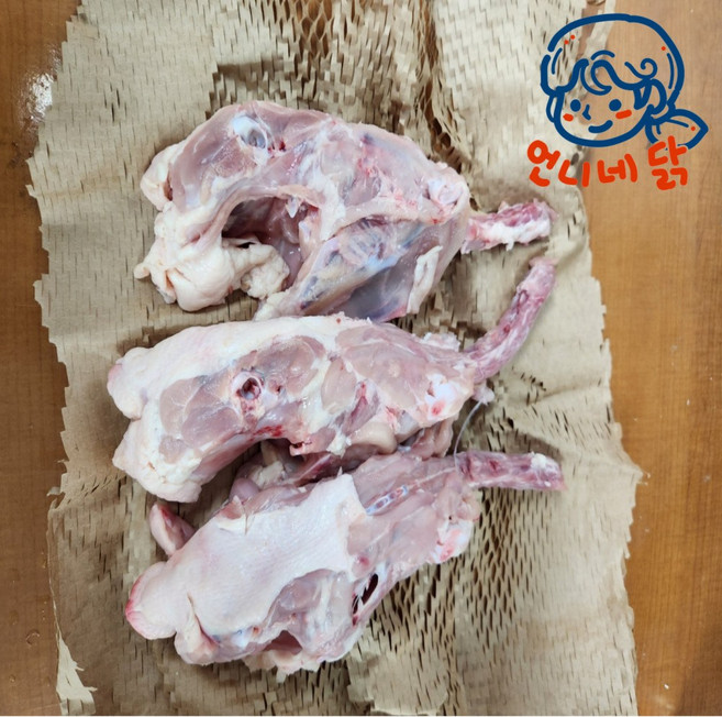언니네 닭 국내산 육수용 냉장 닭뼈 닭몸통뼈 닭다리뼈, 1팩, 1kg