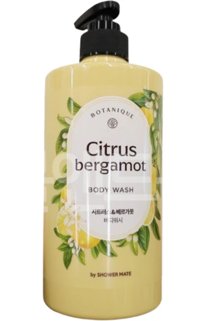 샤워메이트 보타니크 시트러스 베르가못 바디워시, 3개, 800ml - 쿠팡