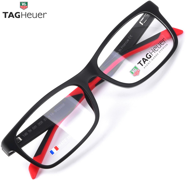 태그호이어 TH0551 명품 뿔테 안경테 TH0551-005(57) / TAGHEUER / 트리시클로