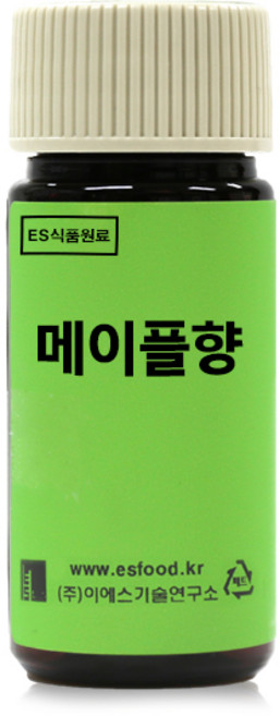 ES식품원료 메이플향 Maple syrup flavor [0730], 20g, 1개, 20g