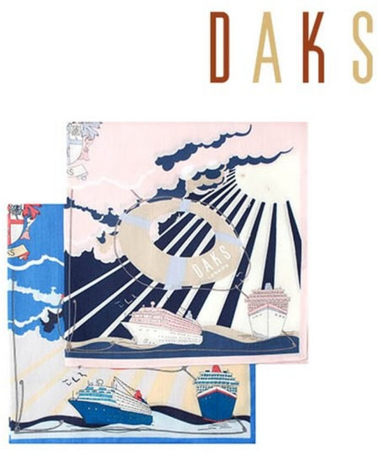 닥스 나염 손수건 DKR1405 IOD035 YWA747