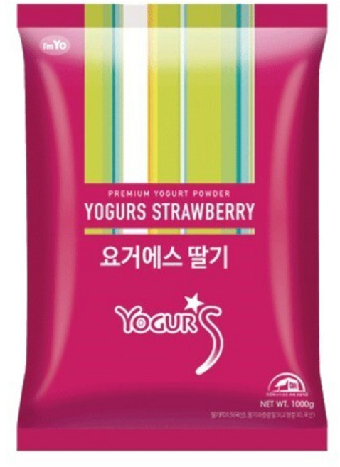 요거에스 딸기 요거트 파우더 1kg 1개, 요거에스 딸기 요거트 파우더 1kg, 1개