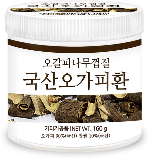 푸른들판 국내산 오가피환 오가피 오갈피 나무 껍질 환, 160g, 1개