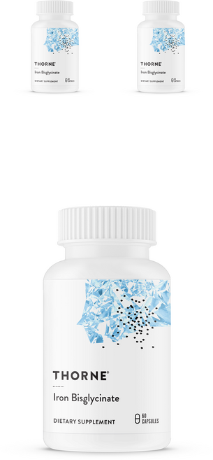 쏜리서치 철분 비스글리시네이트 캡슐, 60정, 3개