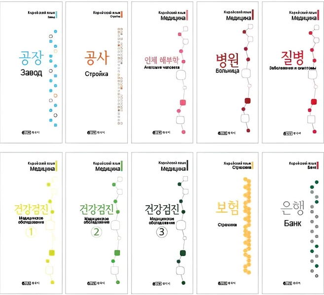 Broshurki set2 (slova 10pcs) - 쿠팡