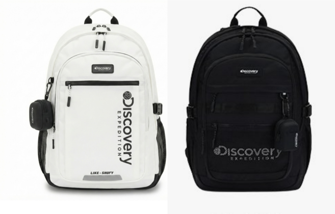 [백화점정품] 디스커버리 라이크 에어 신학기 중고등학생 책가방 일반인 남여공용 백팩 (카뭉 양말 증정)