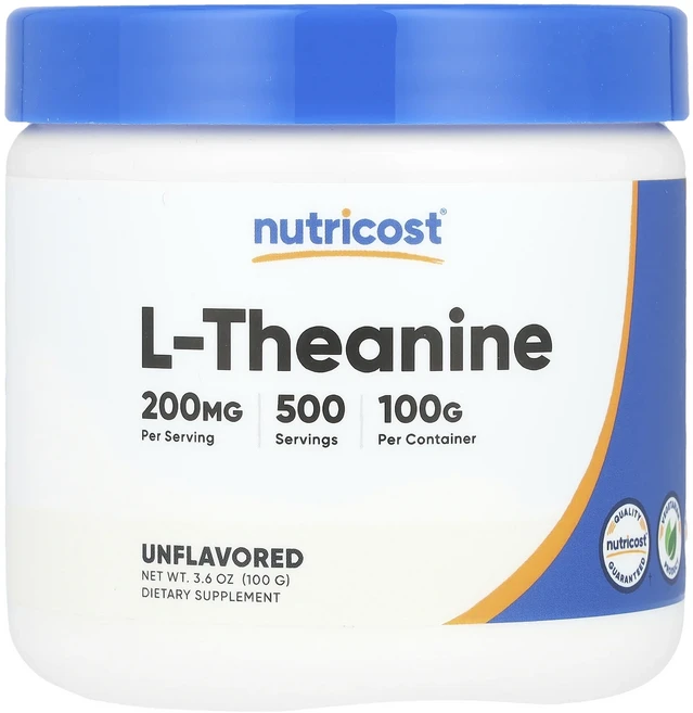 프리미엄상품 Nutricost L-테아닌 무맛 100g(3.6oz) 끝내주게잘나가는상품, Nutricost L테아닌 무맛 100g36oz, 100g, 1개 - 쿠팡
