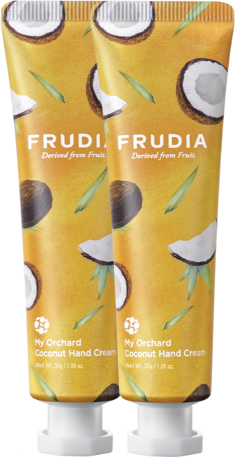 후르디아 고영양 과일 핸드크림 1+1 (12종 택2), 코코넛, 코코넛, 2개
