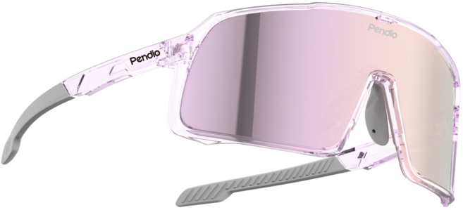 펜디오 사틴 자전거고글 스포츠 선글라스 변색 미러 클리어 렌즈 3종구성, (변색) 1. 라벤더 크리스탈, 1개
