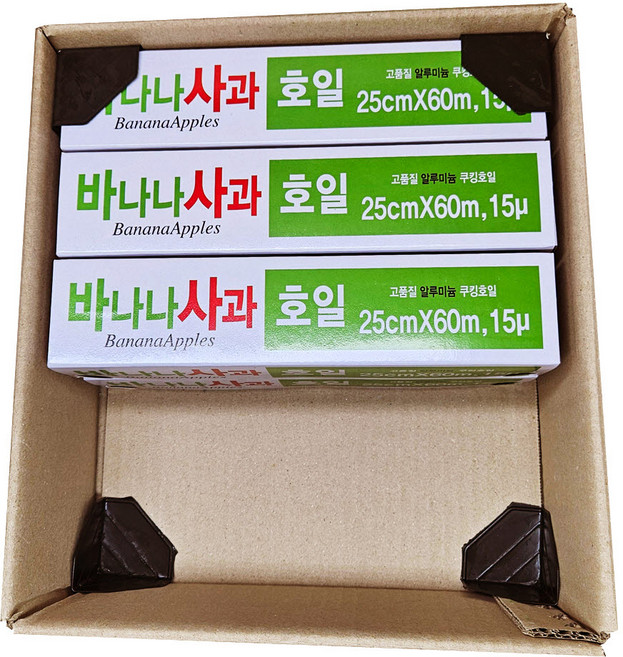 다몬드 각관대 택배박스 파손방지 모서리 보호대 가구 커버 각파이프 가드 마감캡 안전용품, 검정, 1개