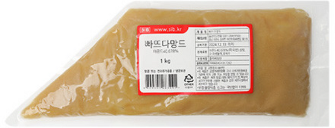 선인 빠뜨다망드 1kg/아몬드페이스트필링, 1kg, 1개