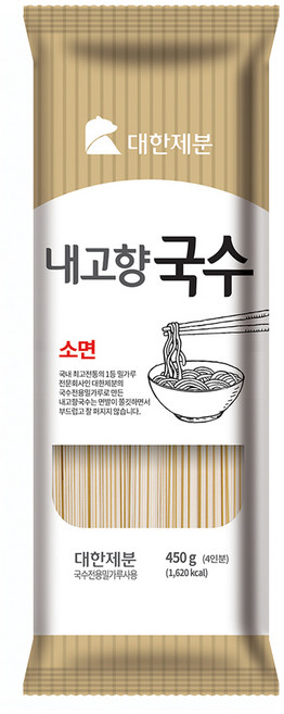 대한제분 곰표 내고향국수, 450g, 24개