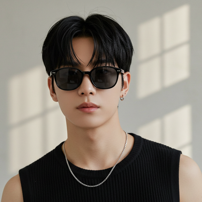 편광+UV차단 99.9% 셀링스타일 남녀공용 선글라스 안경 고급케이스 클리너 포함 썬글라스