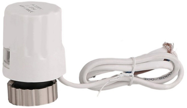 전기 액추에이터 AC230V 난방 밸브 라디에이터 시스템용 바닥, Normally Open, Normally Open (C), 01 Normally Open