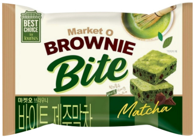 마켓오 브라우니 바이트 제주말차, 240g, 1개