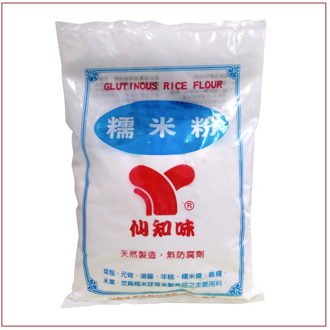純糯米粉 低筋麵粉 中筋粉 高筋粉 樹薯粉 太白粉 純糯米粉 純在來米粉 澄粉 玉米澱粉 麻糬麵包 湯圓, 600g, 1個