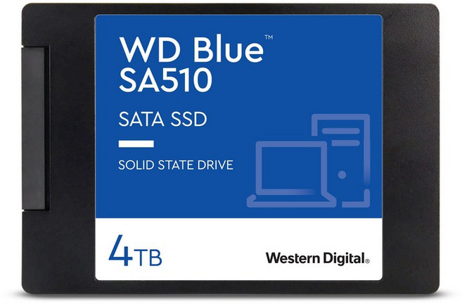 Western Digital WD Blue SATA SSD 4TB 2.5 560MBs 520MBs) PC WDS400T3B0A-EC SA510 웨스턴 디지털