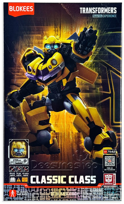 블로키 BLOKEES Buluke 트랜스포머 모델키트 CV02 범블비 클래식 버전 02, 1개