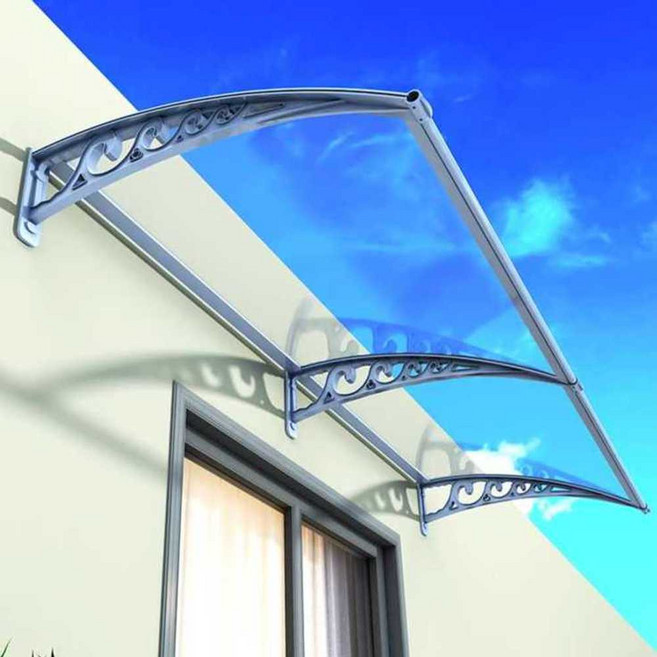 컨테이너 캐노피 빗물 차양막 조립식 현관 처마 어닝 주택 비받이