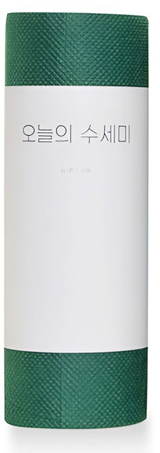 하루한장 데일리 일회용 수세미 (국내생산), 1개, 60개입, 딥그린