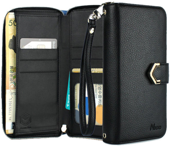 브랜드없음 더채움 갤럭시노트20 갤럭시노트20울트라 페블 지갑형 지퍼 다이어리 핸드폰 휴대폰 케이스