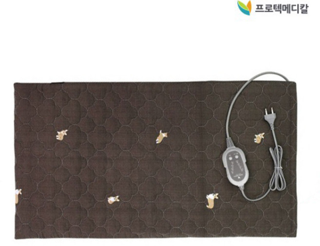 프로텍메디칼 모아온 프리미엄 찜질기 (대형 500x850mm) 찜질 패드, 웰시코기, PR-HP02