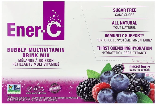 이너C 비타민C 종합비타민 드링크 믹스 설탕 무함유 믹스 베리 1000mg 30팩, 163.8g, 1개 - 쿠팡