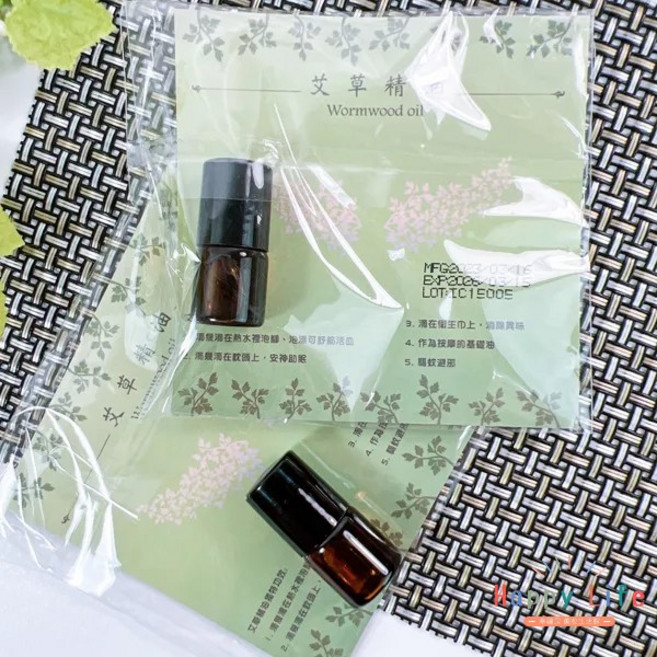 幸福泉 艾草精油滾珠瓶 無添加 2cc 單瓶, 1個