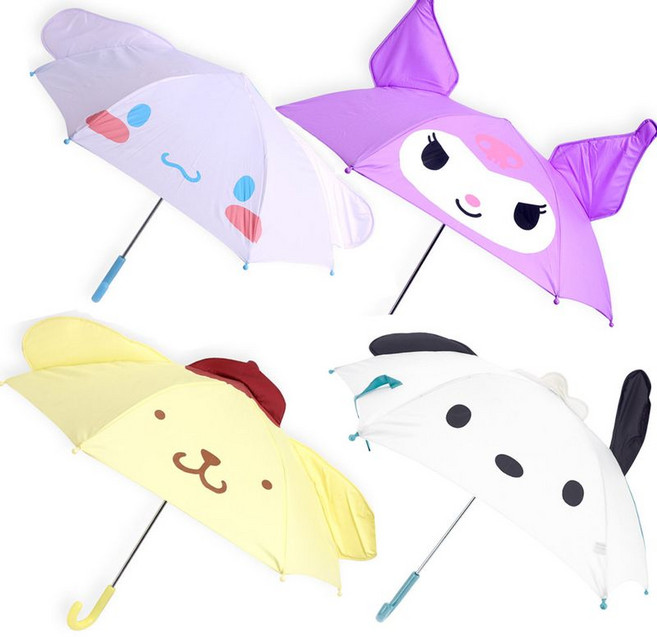 나린키즈 산리오 페이스 47 유아 아동 어린이 키즈 캐릭터 안전 우산