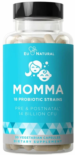 Eu Natural Momma Probiotics Eu내추럴 프로바이오틱스 유산균 14빌리언 30정, 1개 - 쿠팡