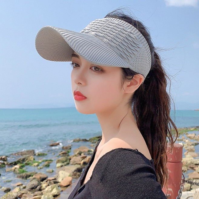 보슈 여성 여름 산책 골프 테니스 햇빛차단 썬캡 모자 gn4-16