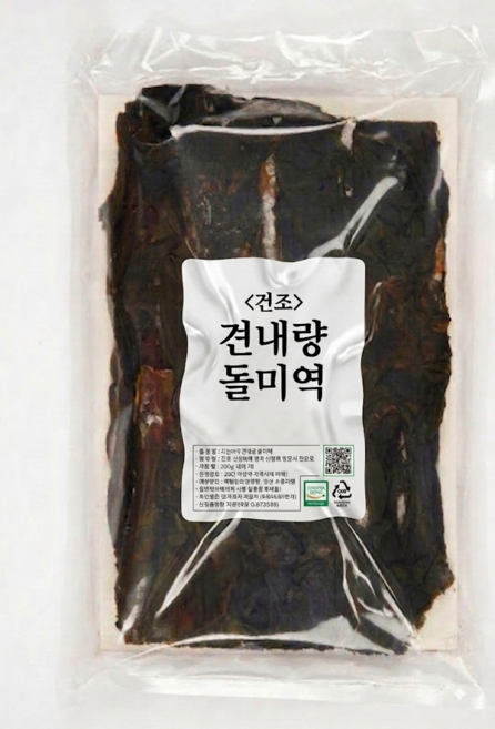 4위 - 산지직송 견내량 돌미역 자연산 미역, 1개, 100g