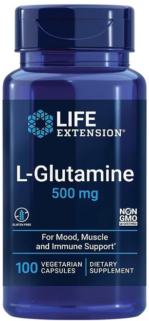 라이프익스텐션 L글루타민 500mg 100정, 1개, 100 - 쿠팡