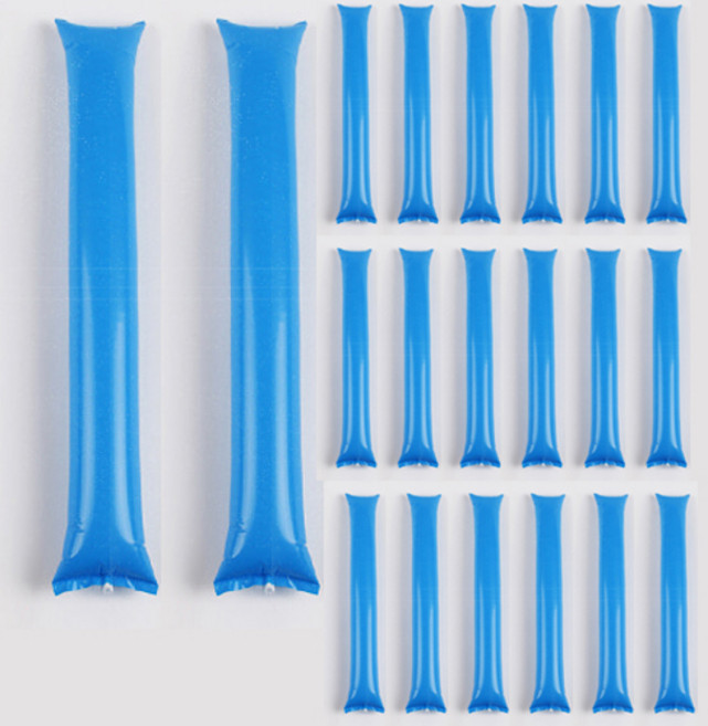 피플스파티 응원용 막대풍선 스틱벌룬 20쌍, 40개, 블루