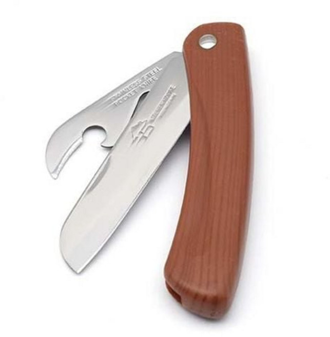 스텐 과도 접이식 과일칼 식도 병따개 겸용 19.5cm jmc400Yk