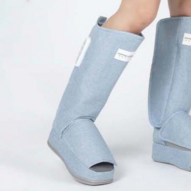 제스파 더툴 400 에어슈 듀얼 발 종아리 마사지기 ZP5645, ZP5646, 스카이 블루