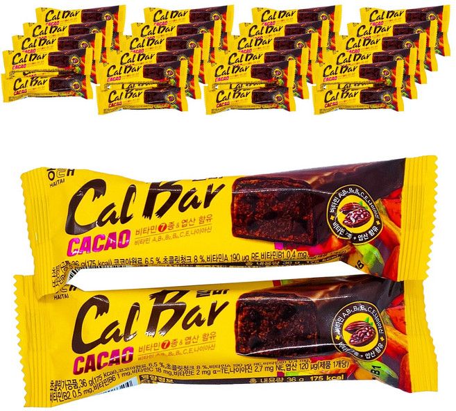 해테 칼바카카오 36g, 40개