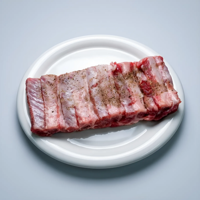 [등갈비연구소] 국내산 한돈 등갈비 근막제거 지방 손질된 갈비, 5kg, 1개