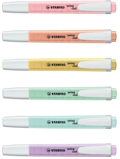 스타빌로 스윙쿨 파스텔 형광펜 275, 155 라일락