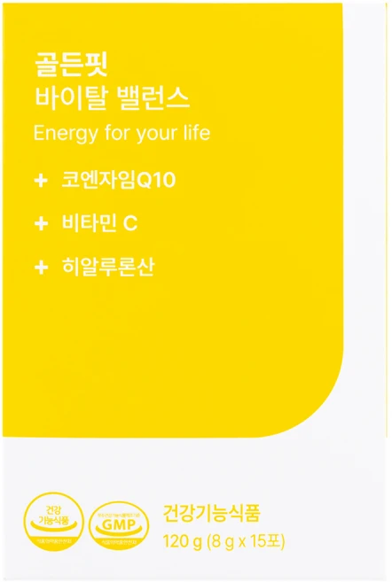 [공식판매처]퓨어랩스 골든핏 바이탈밸런스 코엔자임큐텐 마시는 코큐텐 코엔자임큐텐, 1개, 15회분 - 쿠팡
