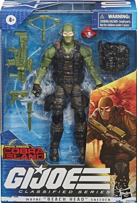 정품++ American Hero G.I. 조 클래시파이드 시리즈 비치 헤드 피규어, 정품++ American Hero G.I. 조 클래시파