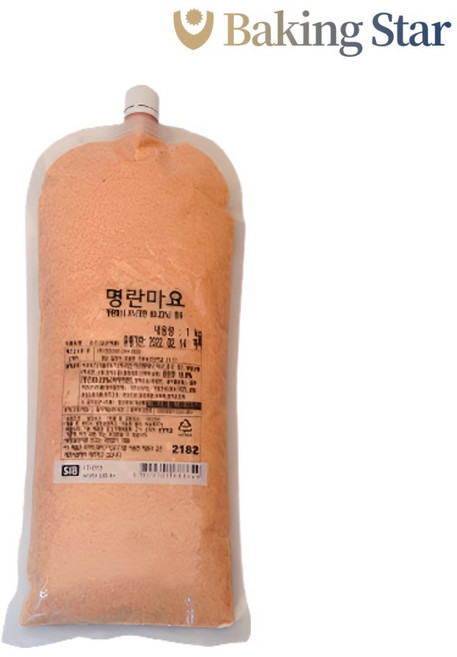 명란마요 1kg 마요네즈 소스 선인 [아이스박스포함], 명란마요1KG, 1개