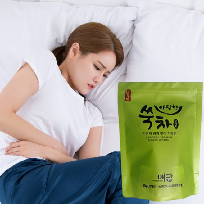 무농약 쑥차 강화약쑥 발효쑥차 약쑥차 애담향 원재료 유기농 강화약쑥, 1g, 25개, 1개, 25개입